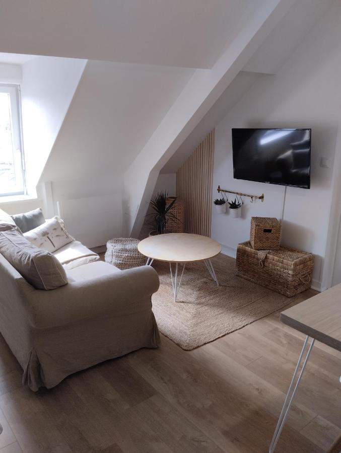 Perle Rare, Appartement Paisible Et Cosy Lamballe Exterior foto